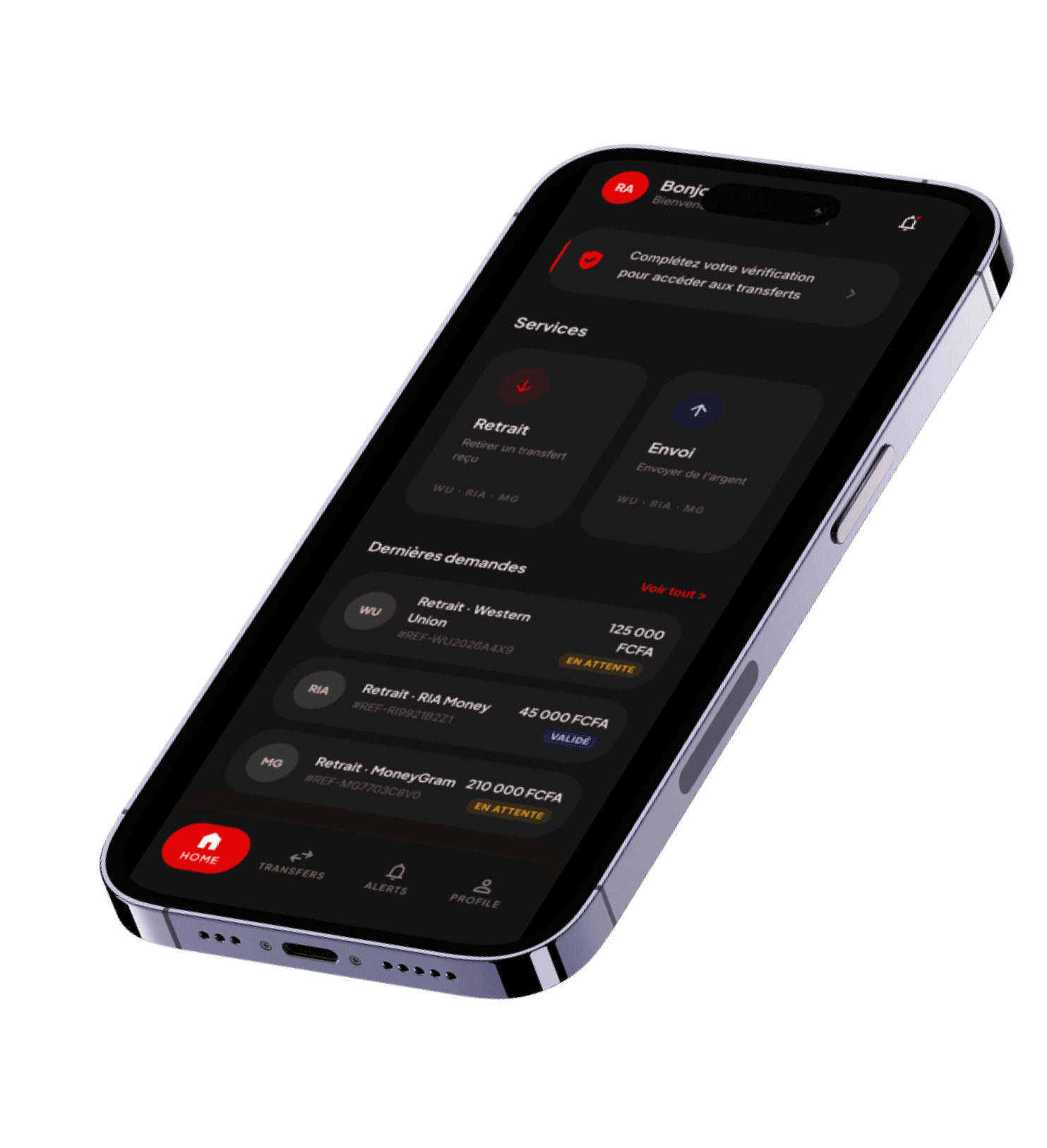 ASMI Transfert App